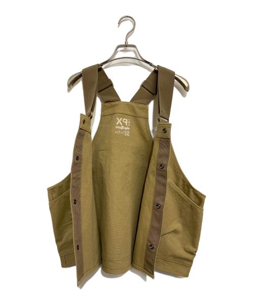 THE PX WILD THINGS（ザピーエックスワイルドシングス）THE PX WILD THINGS (ザピーエックスワイルドシングス) hobo (ホボ) プレイベスト ベージュ(COYOTE) サイズ:SIZE Freeの古着・服飾アイテム