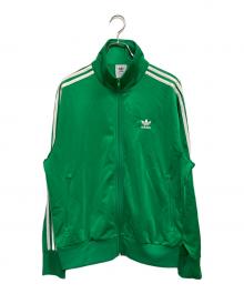 adidas Originals（アディダスオリジナル）の古着「ファイヤーバード トラックジャケット」｜グリーン×ホワイト