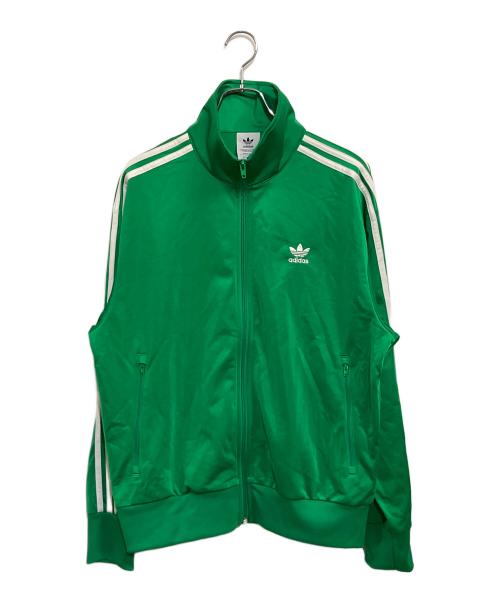 adidas Originals（アディダスオリジナル）adidas Originals (アディダスオリジナル) ファイヤーバード トラックジャケット グリーン×ホワイト サイズ:SIZE XLの古着・服飾アイテム