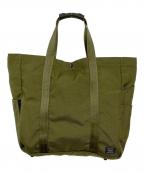 PORTER×monocleポーター×モノクル）の古着「トートバッグ」｜オリーブ
