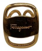 Ferragamoフェラガモ）の古着「スカーフリング」｜ゴールドカラー