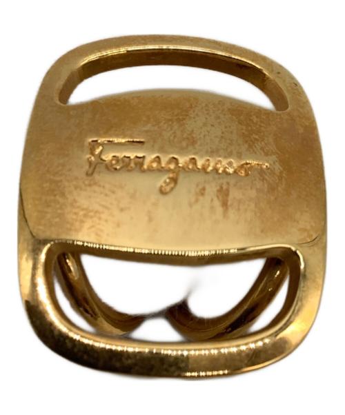 Ferragamo（フェラガモ）Ferragamo (フェラガモ) スカーフリング ゴールドカラー サイズ:ＦＲＥＥの古着・服飾アイテム