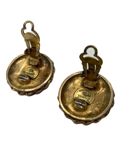 CHANEL（シャネル）CHANEL (シャネル) イヤリング マドモアゼル ゴールドカラーの古着・服飾アイテム