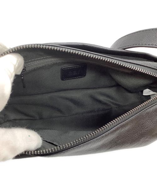 ear PAPILLONNER（イアパピヨネ）ear PAPILLONNER (イアパピヨネ) ボックスミニショルダーバッグ ブラックの古着・服飾アイテム