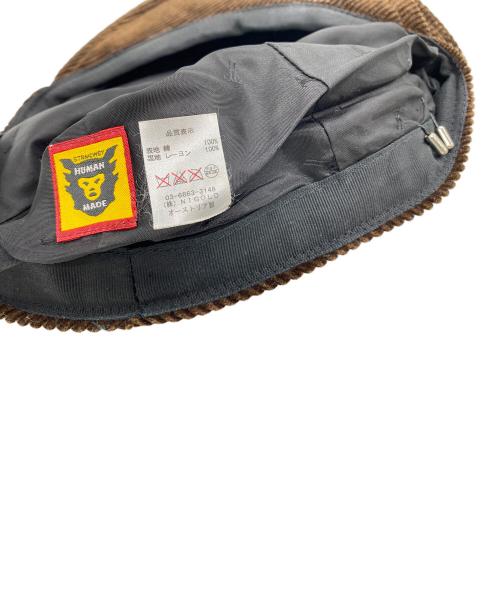 HUMAN MADE（ヒューマンメイド）HUMAN MADE (ヒューマンメイド) ハンチング ブラウンの古着・服飾アイテム