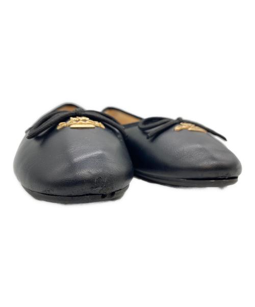 COACH（コーチ）COACH (コーチ) バレエシューズ ブラック サイズ:SIZE 24cmの古着・服飾アイテム