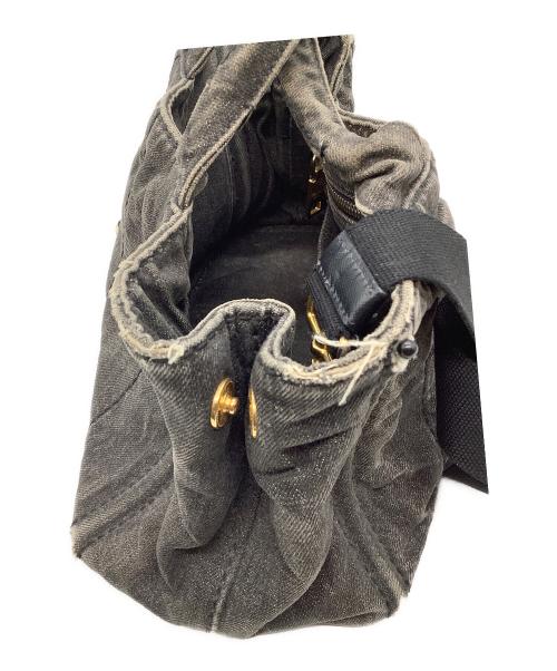 PRADA（プラダ）PRADA (プラダ) 2WAYバッグ カナパ ブラックの古着・服飾アイテム