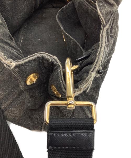 PRADA（プラダ）PRADA (プラダ) 2WAYバッグ カナパ ブラックの古着・服飾アイテム