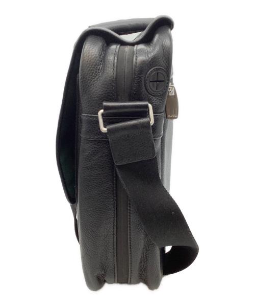 dunhill（ダンヒル）dunhill (ダンヒル) メッセンジャーバッグ ブラックの古着・服飾アイテム