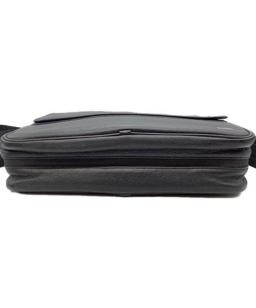 dunhill（ダンヒル）dunhill (ダンヒル) メッセンジャーバッグ ブラックの古着・服飾アイテム