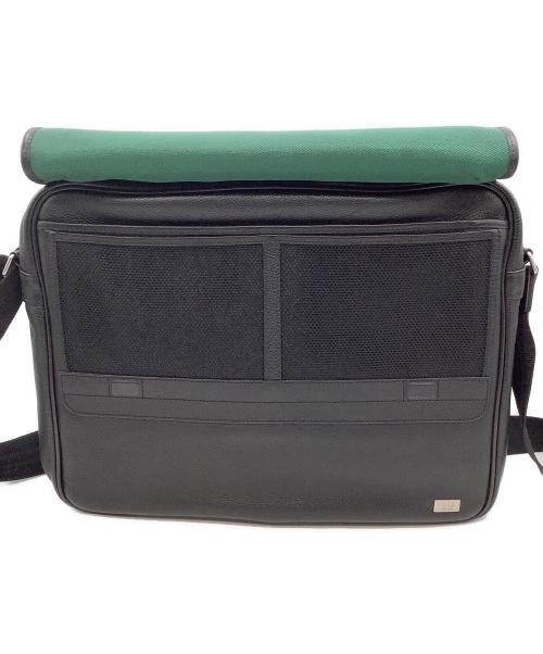 dunhill（ダンヒル）dunhill (ダンヒル) メッセンジャーバッグ ブラックの古着・服飾アイテム