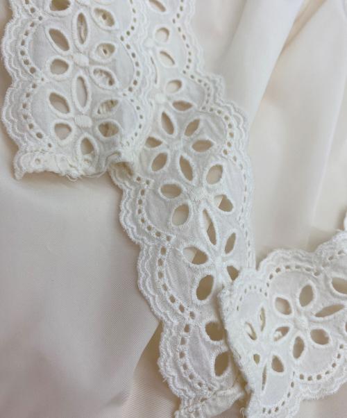 POPPY（ポピー）POPPY (ポピー) ビッグリボンロングワンピ クリーム サイズ:SIZE Lの古着・服飾アイテム