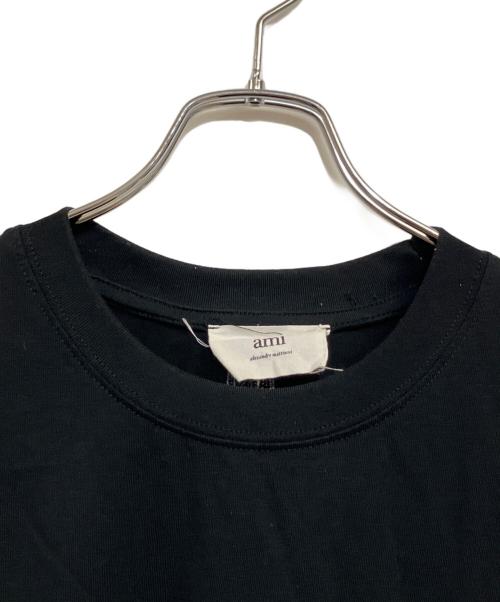ami（アミ）ami (アミ) 半袖Tシャツ ブラック サイズ:SIZE Lの古着・服飾アイテム