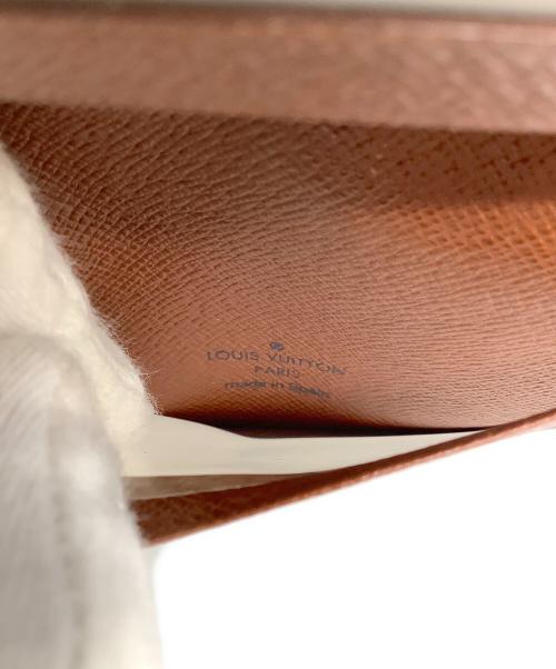 LOUIS VUITTON（ルイ ヴィトン）LOUIS VUITTON (ルイ ヴィトン) パスケース ポルト2カルト・ヴェルティカル ブラウンの古着・服飾アイテム