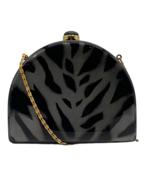 Salvatore Ferragamo（サルヴァトーレ フェラガモ）Salvatore Ferragamo (サルヴァトーレ フェラガモ) チェーンショルダーバッグ ブラックの古着・服飾アイテム