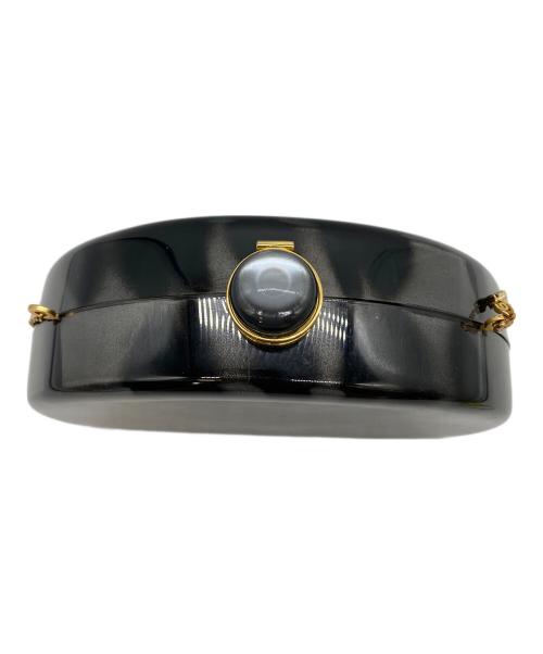 Salvatore Ferragamo（サルヴァトーレ フェラガモ）Salvatore Ferragamo (サルヴァトーレ フェラガモ) チェーンショルダーバッグ ブラックの古着・服飾アイテム