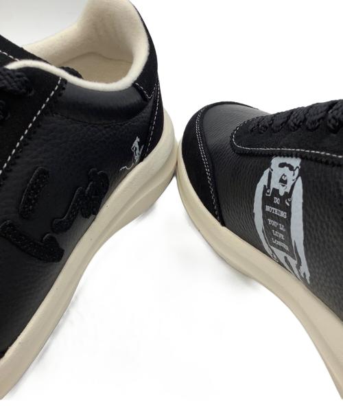 Sangacio（サンガッチョ）Sangacio (サンガッチョ) SANGACIO Nyu Blow Brandalised (サンガッチョ にゅ ブロー ブランダライズド) ブラック サイズ:SIZE 25.5cmの古着・服飾アイテム