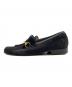 GUCCI (グッチ) ビットローファー ブラック サイズ:SIZE 39 1/2(約24.5㎝)：6000円