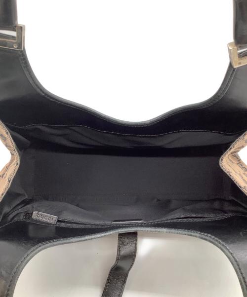 GUCCI（グッチ）GUCCI (グッチ) ハンドバッグ ブラウンの古着・服飾アイテム