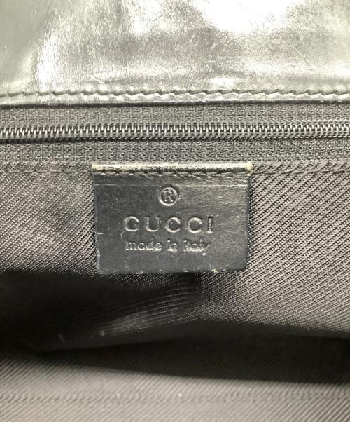 GUCCI（グッチ）GUCCI (グッチ) ハンドバッグ ブラウンの古着・服飾アイテム