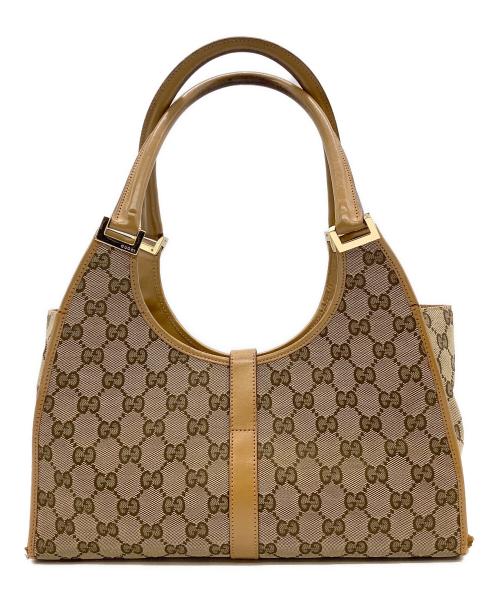 GUCCI（グッチ）GUCCI (グッチ) ハンドバッグ ブラウンの古着・服飾アイテム