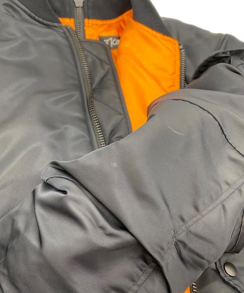 27CIRCUS（27サーカス）27CIRCUS (27サーカス) MA-1ジャケット ブラック サイズ:SIZE Lの古着・服飾アイテム