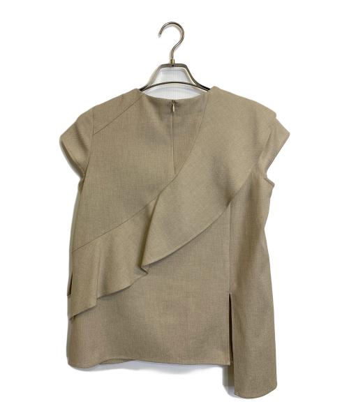 UNITED TOKYO（ユナイテッドトーキョー）UNITED TOKYO (ユナイテッドトーキョー) 半袖ブラウス ベージュ サイズ:SIZE Freeの古着・服飾アイテム