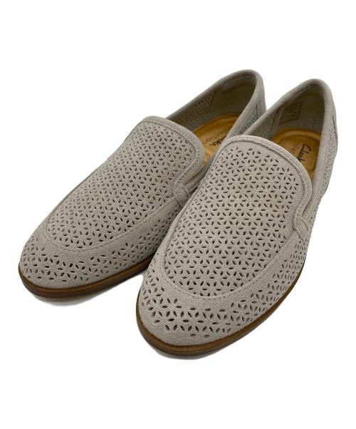 CLARKS（クラークス）CLARKS (クラークス) Trish Cove ライトグレー サイズ:SIZE UK5の古着・服飾アイテム