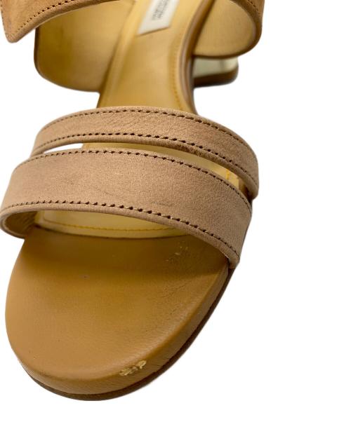 MACKINTOSH PHILOSOPHY（マッキントッシュ フィロソフィー）MACKINTOSH PHILOSOPHY (マッキントッシュ フィロソフィー) ベルクロストラップミュールサンダル ベージュ サイズ:SIZE M (23.5cm)の古着・服飾アイテム