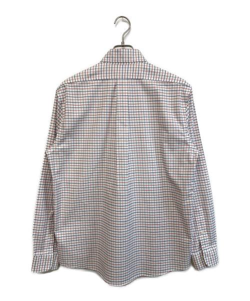 BROOKS BROTHERS（ブルックスブラザーズ）BROOKS BROTHERS (ブルックスブラザーズ) 長袖シャツ レッド×ネイビー サイズ:SIZE US Mの古着・服飾アイテム