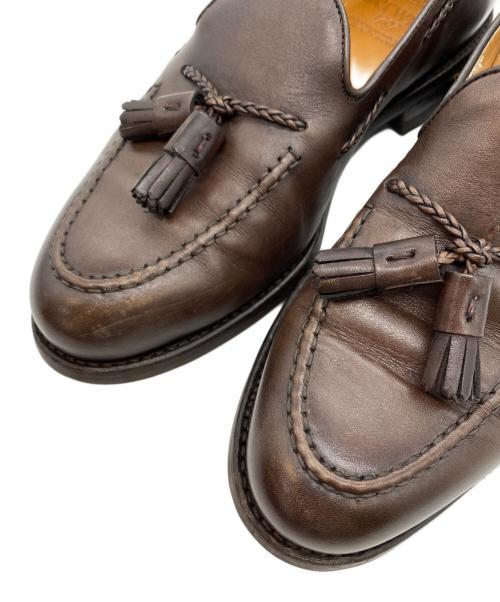 berwick（バーウィック）berwick (バーウィック) タッセルローファー ブラウン サイズ:SIZE UK6の古着・服飾アイテム