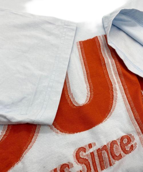 SUPREME（シュプリーム）SUPREME (シュプリーム) Intarsia Spellout S/S ブルー サイズ:SIZE Mの古着・服飾アイテム