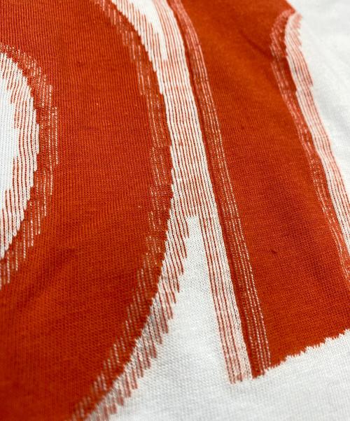 SUPREME（シュプリーム）SUPREME (シュプリーム) Intarsia Spellout S/S ブルー サイズ:SIZE Mの古着・服飾アイテム