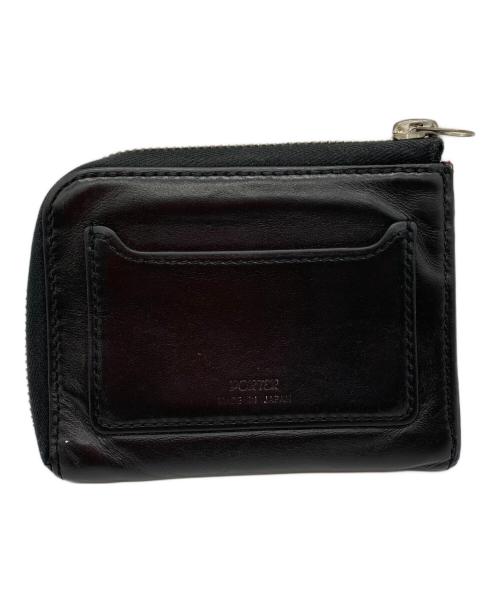 PORTER（ポーター）PORTER (ポーター) Lewis Leathers (ルイスレザース) L字ファスナーウォレット ブラックの古着・服飾アイテム