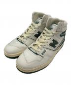 NEW BALANCE×Aime Leon Doreニューバランス×エメ レオン ドレ）の古着「650R "Green"」｜ホワイト×グリーン