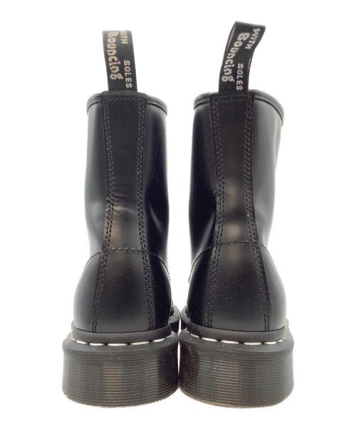 Dr.Martens（ドクターマーチン）Dr.Martens (ドクターマーチン) 1460 ホワイトステッチ 8ホールブーツ ブラック サイズ:UK5の古着・服飾アイテム