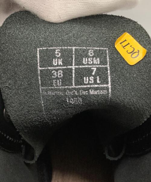 Dr.Martens（ドクターマーチン）Dr.Martens (ドクターマーチン) 1460 ホワイトステッチ 8ホールブーツ ブラック サイズ:UK5の古着・服飾アイテム