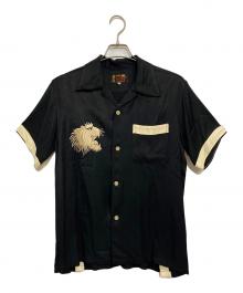 TAILOR東洋（テーラートウヨウ）の古着「SUKA BOWLING SHIRT “ROARING TIGER”」｜ブラック