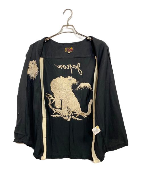 TAILOR東洋（テーラートウヨウ）TAILOR東洋 (テーラートウヨウ) SUKA BOWLING SHIRT “ROARING TIGER” ブラック サイズ:SIZE Sの古着・服飾アイテム