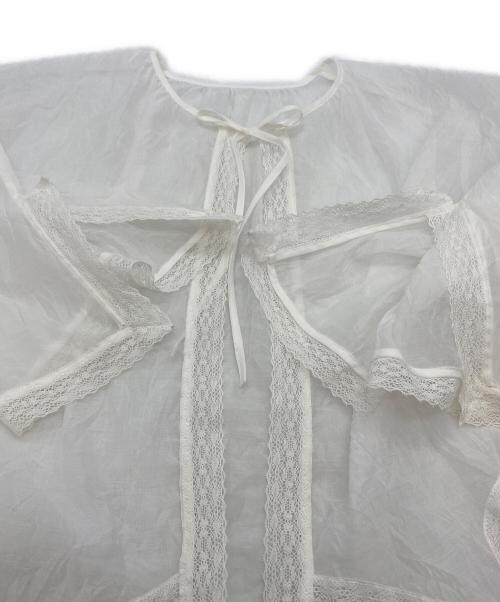 BEAMS JAPAN（ビームスジャパン）BEAMS JAPAN (ビームスジャパン) トライアングル シャツ ホワイト サイズ:SIZE Freeの古着・服飾アイテム