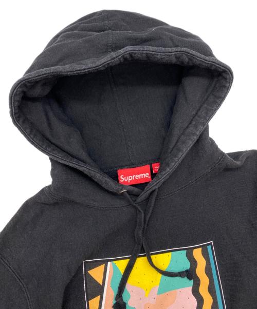 SUPREME（シュプリーム）Supreme (シュプリーム) Mendini Hooded Sweatshirt ブラック サイズ:Ｍの古着・服飾アイテム