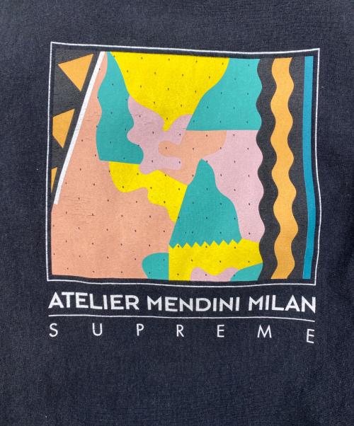 SUPREME（シュプリーム）Supreme (シュプリーム) Mendini Hooded Sweatshirt ブラック サイズ:Ｍの古着・服飾アイテム