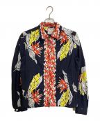 McGREGORマクレガー）の古着「花柄ドリズラージャケット」｜ブラック