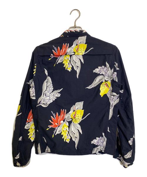 McGREGOR（マクレガー）McGREGOR (マクレガー) 花柄ドリズラージャケット ブラック サイズ:SIZE Sの古着・服飾アイテム