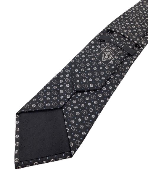 GUCCI（グッチ）GUCCI (グッチ) ネクタイ ブラック サイズ:無しの古着・服飾アイテム