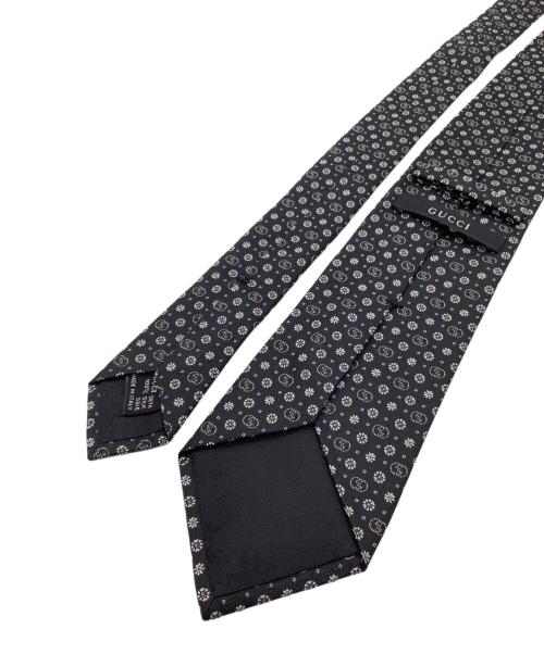 GUCCI（グッチ）GUCCI (グッチ) ネクタイ ブラック サイズ:無しの古着・服飾アイテム