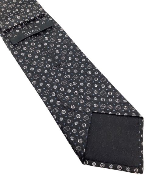 GUCCI（グッチ）GUCCI (グッチ) ネクタイ ブラック サイズ:無しの古着・服飾アイテム