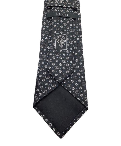 GUCCI（グッチ）GUCCI (グッチ) ネクタイ ブラック サイズ:無しの古着・服飾アイテム