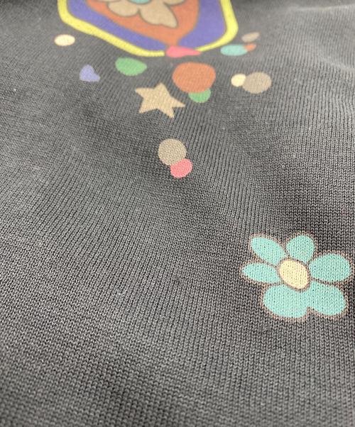 TOKUKO1erVOL（トクコプルミエヴォル）TOKUKO1erVOL (トクコプルミエヴォル) ヒッピー ニット ミニドレス ブラック サイズ:SIZE 9の古着・服飾アイテム