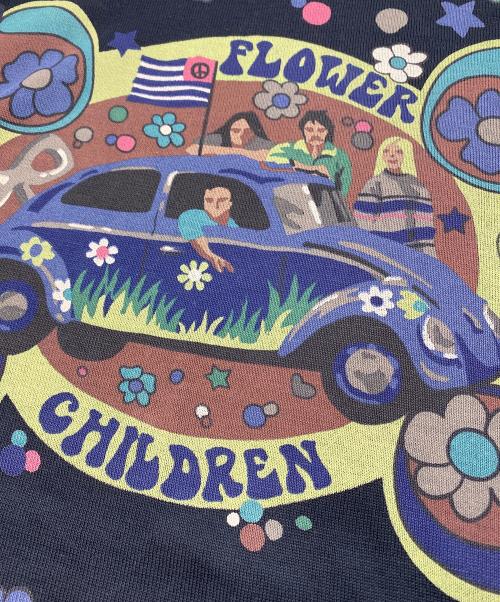 TOKUKO1erVOL（トクコプルミエヴォル）TOKUKO1erVOL (トクコプルミエヴォル) ヒッピー ニット ミニドレス ブラック サイズ:SIZE 9の古着・服飾アイテム